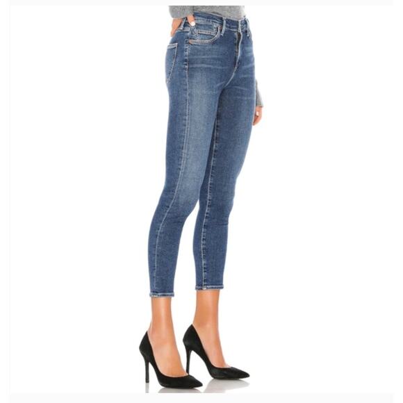 CoH Citizens of Humanity Rocket Crop Mid Rise Skinny Leg Jeans Women's 27 - Picture 4 of 10